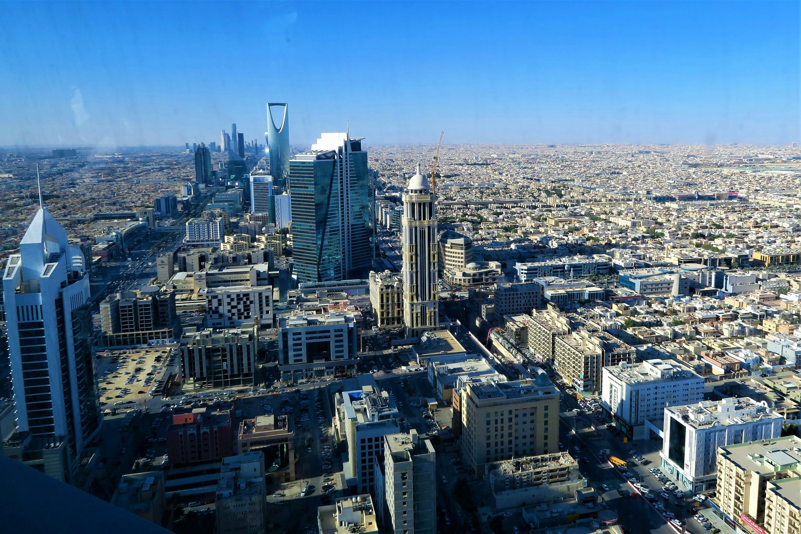 Flights to Riyadh and Jeddah cityscapes